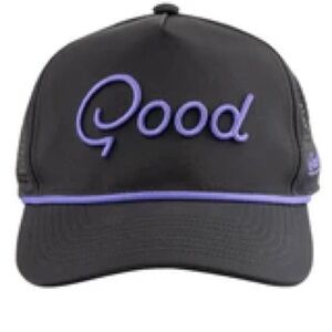 “Good Good black/ purple ⛳️⛳️💜 Hat